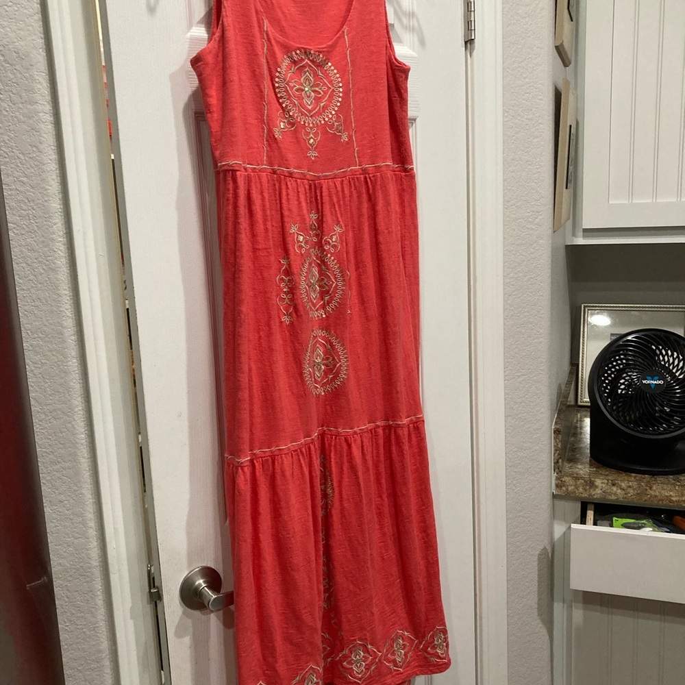J. Jill Pink Casual Dress